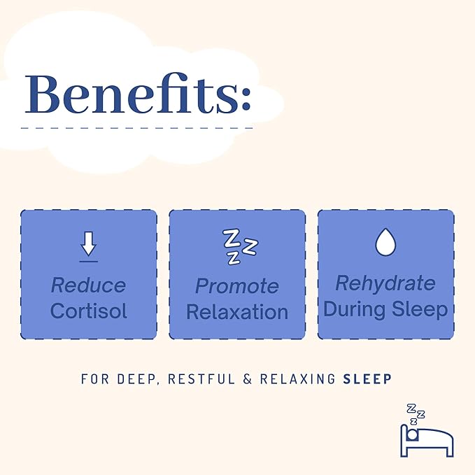 PWDRS Snooze Sleepy Time Hot Chocolate | All Natural Sleep Support | Magnesium Glycinate L Theanine Chamomile Electrolytes | 20 Calories Non GMO | Chocolate Peppermint