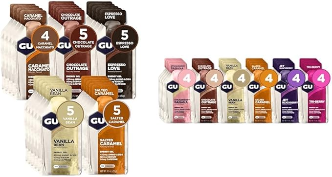 GU Energy Original Sports Nutrition Energy Gel Vegan Gluten-Free Kosher &amp Original Sports Nutrition Energy Gel Vegan Gluten-Free Kosher