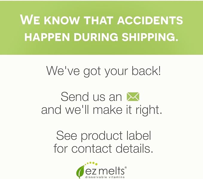 EZ Melts Dissolvable SAM-e Supplement 200 mg Sugar-Free 1-Month Supply - 1 Pack