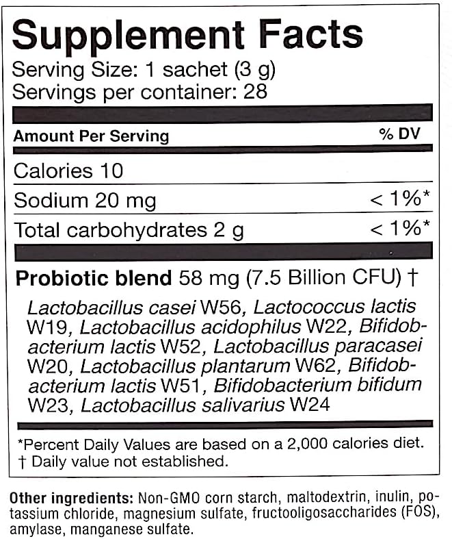 OMNi BiOTiC Stress Release - Clinically Tested Probiotic for Stress Management &amp Gut-Brain Axis Support - Stress Probiotic and Mood Probiotic - Vegan Non-GMO (28 Daily Packets)