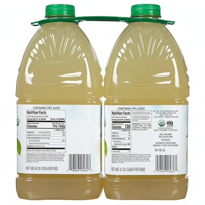 Organic Lemonade 96 fl oz 2-count Lemon juice has been used for many other things besides lemonade- including toothpaste and invisible ink!