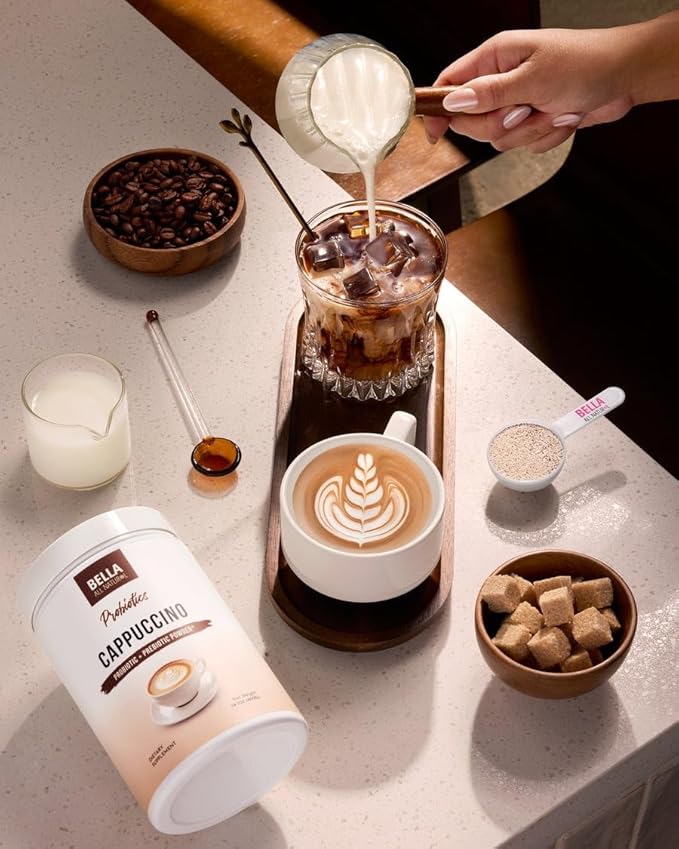 Bella all Natural Probiotics Cappuccino Coffee - 500g