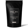 Steel Mill Coffee Co. Chocolate Turtle Flavored Coffee | 2 LB/Whole Bean/Regular | ORIGIN: Grown in Colombia