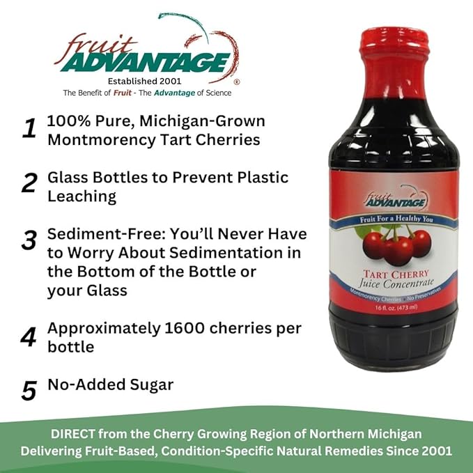 Traverse Bay Farms Tart Cherry Juice Concentrate (16 Fl Oz (1-Pack))
