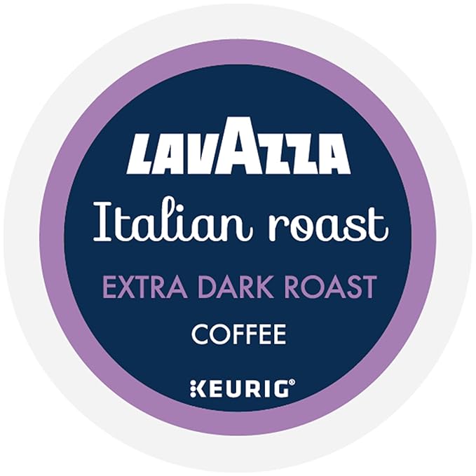 Lavazza Italian Roast Keurig Single Serve K-Cup Pods 60ct (6 Packs of 10)
