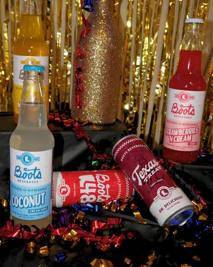 Boots Beverages Coconut Cream Soda 4 Pack 48 fl oz (Pack of 6)
