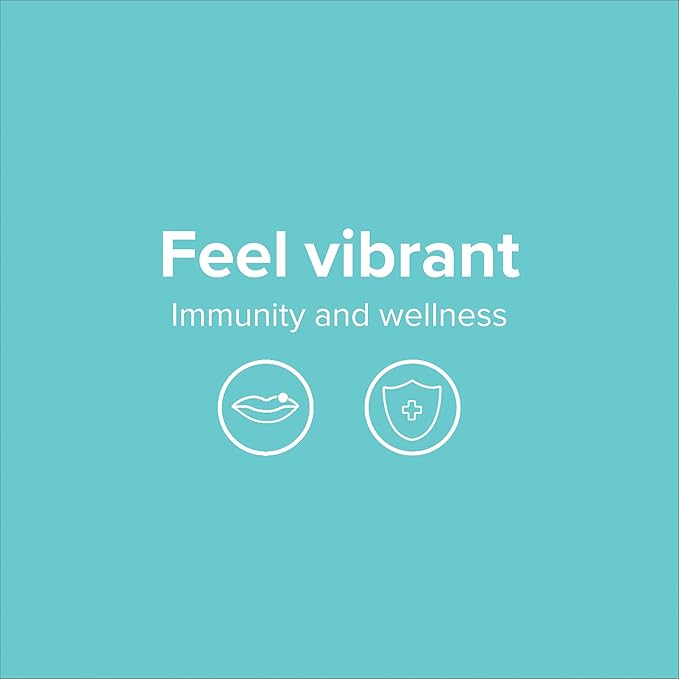 Vibrant Health Gigartina Red Marine Algae Plant-Based Immune Support 60 Capsules