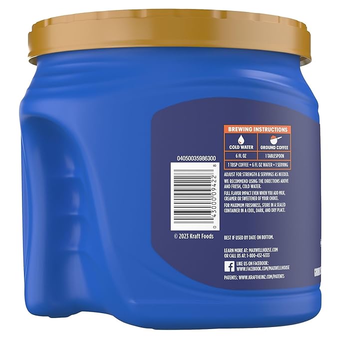 Maxwell House Original Medium Roast Ground Coffee 34.5 oz