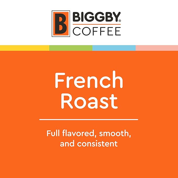 Biggby French Roast Single Serve Coffee Recyclable Plastic Cups 80 Count Box Dark Roast