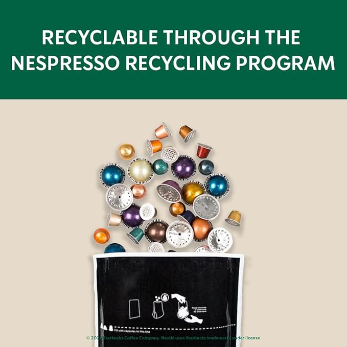 Starbucks by Nespresso Vertuo Favorite Variety Pack Coffee &amp Espresso 40-count Coffee and Espresso Pods Brews 7.8 oz and 1.35 oz.