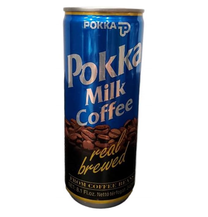 POKKA Coffee 9-Pack Set - Milk Coffee Vanilla Coffee Cappuccino 8.1 Fl Oz (240ml) Each (Milk-Vanilla-Cappuccino (3 Each))
