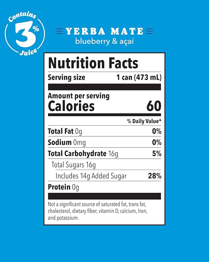 Babe Organic Yerba Mate Energy Drinks | 150mg Plant-Based Caffeine | Natural Yerba Mate Tea with No Crash No Jitters - Sample Pack (6 x 16oz Cans)