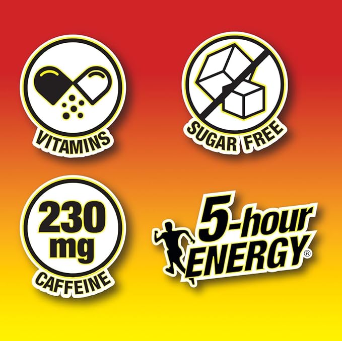 5-hour ENERGY Extra Strength Hawaiian Breeze Energy Shot 1.93oz 20-Pack – Sugar Free Caffeine Energy Booster with B-Vitamins &amp Amino Acids – Zero Calorie (20 Bottles – Single Flavor Hawaiian Bre