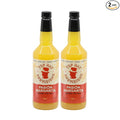 Top Hat Passion Fruit Margarita Drink Mix (Pasión Margarita) - Handcrafted with Passion Fruit Organic Agave Nectar &amp Organic Lime Juice - Low Calorie - 2 Pack of 32oz Bottles