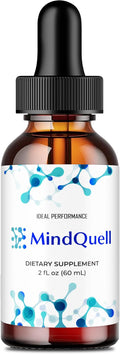 Mind Quell Drops Mind Quell Support Supplement Liquid Drops All Natural Mind Quell Drops - Maximum Strength Mind Quell Liquid Drops Overall Health Wellness MindQuell Drops Reviews (1 Pack)