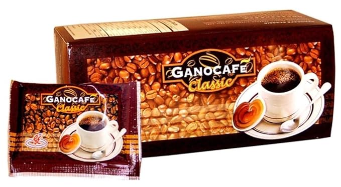 Generic TOTALLYAWESOME Gano Excel Ganocafe Gano Cafe Classic With Ganoderma Extract Black Coffee 30 Sachets (3 Box)