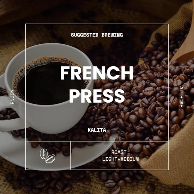 Reborn Coffee Specialty Whole Bean Coffee – Rwanda Muhororo – Light-Medium Roast Single Origin 100% Arabica Beans – Floral and Berry Notes with Bright Acidity Freshly Roasted for French Press Kali