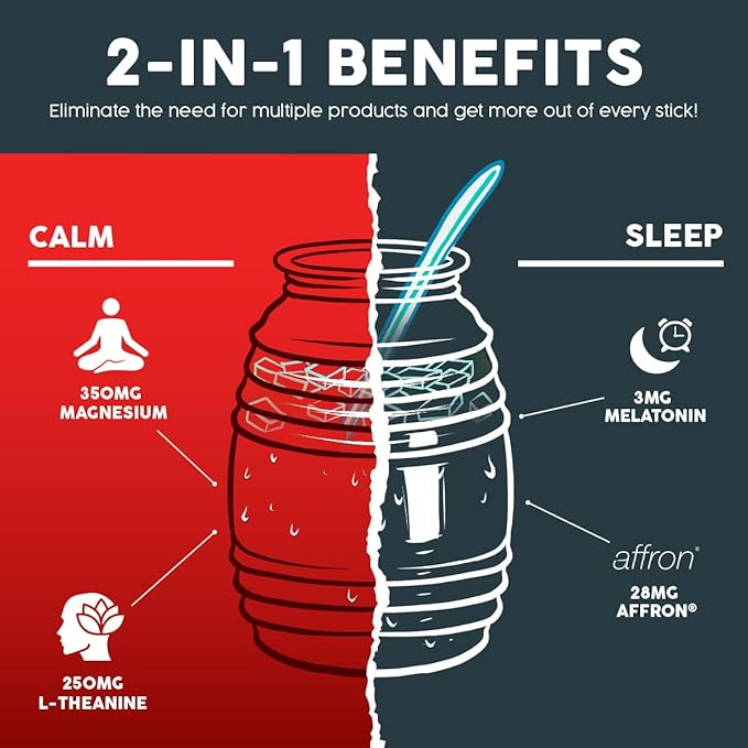 Salud Variety 3-Pack | 2-in-1 Calm + Sleep (Punch) Hydration + Immunity (Hibiscus) &amp Energy + Focus (Cucumber Lime) - 15 Servings Each Drink Mix Non-GMO Gluten Free Low Calorie 1g of Sugar