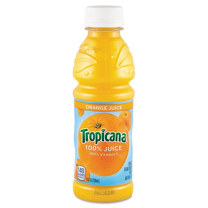 100% Juice Orange 10oz Bottle 24/Carton
