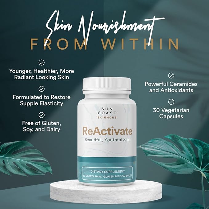 ReActivate Your Skin’s Beauty from Within with Dr. Rosenberg’s Special Skin Health Formula - 30 Count (Pack of 1)