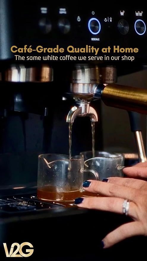 High Caffeine White Coffee-Smooth Low Acidity Versatile Flavor Profile Single Origin Artisan Roasted Arabica Beans