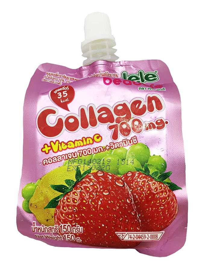 Jelly Carrageenan Mixed Fruit Juice 150 g (Collagen+Vitamin C)