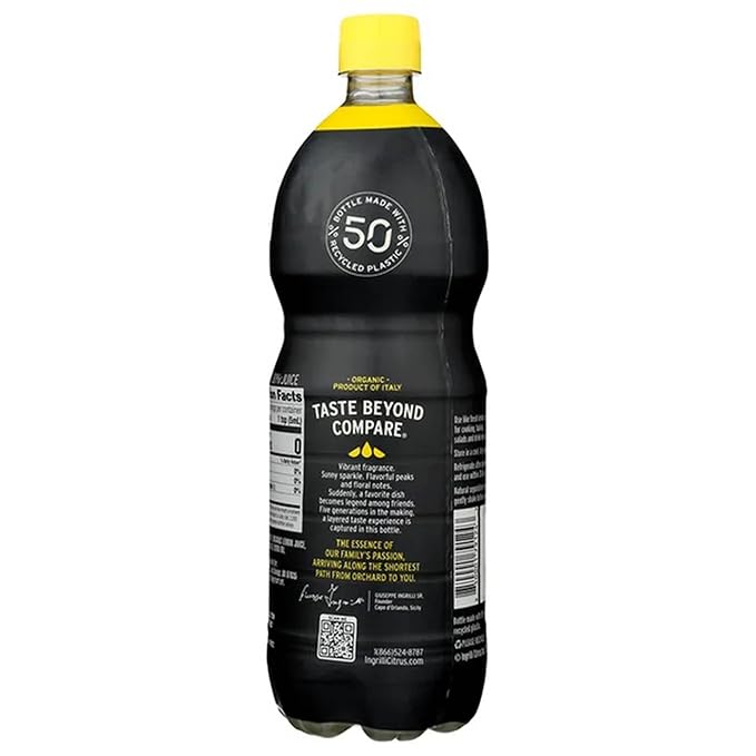 Ingrilli Organic Lemon Squeeze 32 Fl Oz Bottle (Pack of 6)
