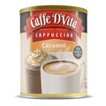 Caffe D'Vita Caramel Cappuccino Mix - Instant Coffee Mix No Cholesterol No Trans Fat 99% Caffeine Free Gluten Free - 1 lb. can (16 oz.)