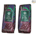 Starbucks Whole Bean Coffee Decaf Sumatra 16-Ounce Bags (Pack of 2)