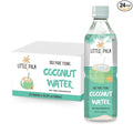 Little Palm - Pure Coconut Water Made from Young Coconuts No Sugar Added Non-GMO Natural Hydration Electrolytes 16.9 fl oz (24-Pack Original)