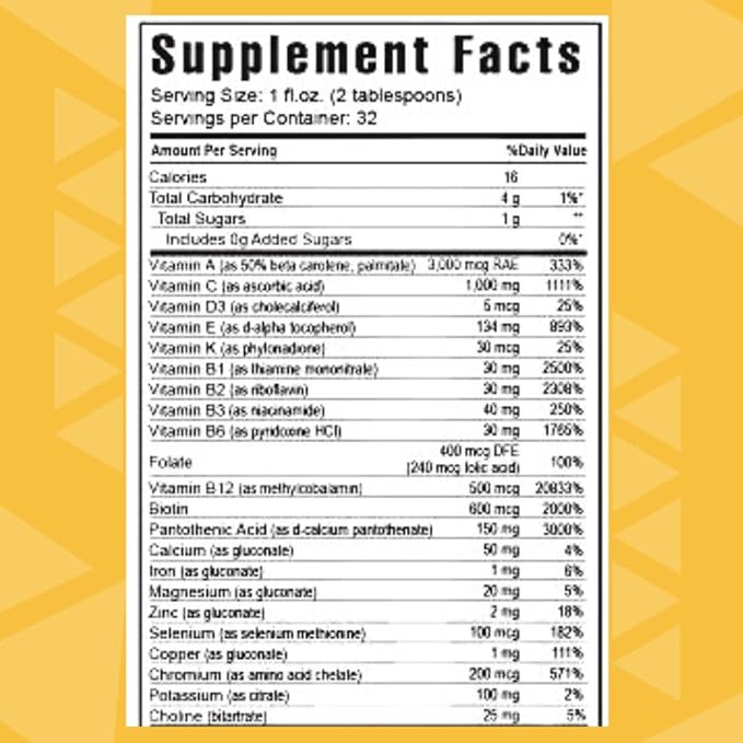 Youngevity Majestic Earth - Ultimate Tangy Tangerine 32 FL Oz – Gluten-Free Liquid Multivitamins for Men Women &amp Daily Immune Support for Kids – Boost Complete Nutritional Drink for Health Ener