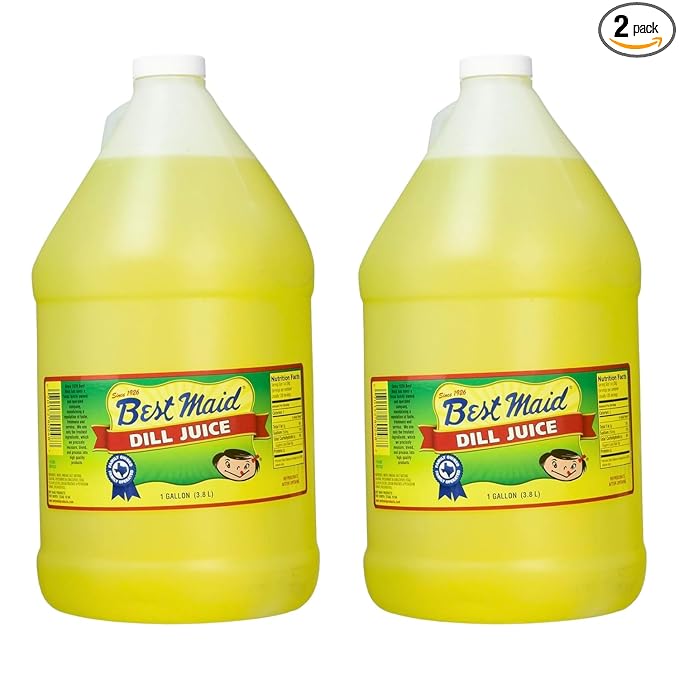 Best Maid Dill Juice 1 Gal (128 Fl Oz (Pack of 2))