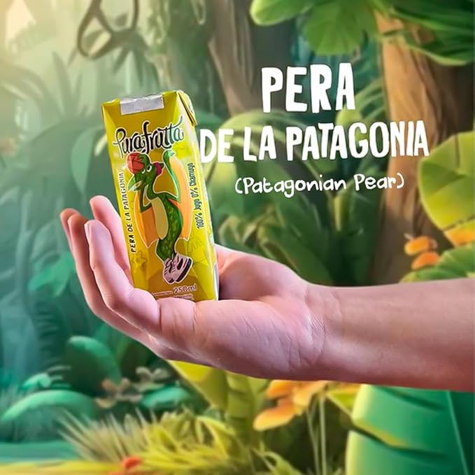 Pura Frutta Kids – Pear Juice Boxes 8.5 fl oz Pack of 9 Mini Juice Bottles – 100% Natural &amp Cold-Pressed Not From Concentrate (NFC) No Sugar Added