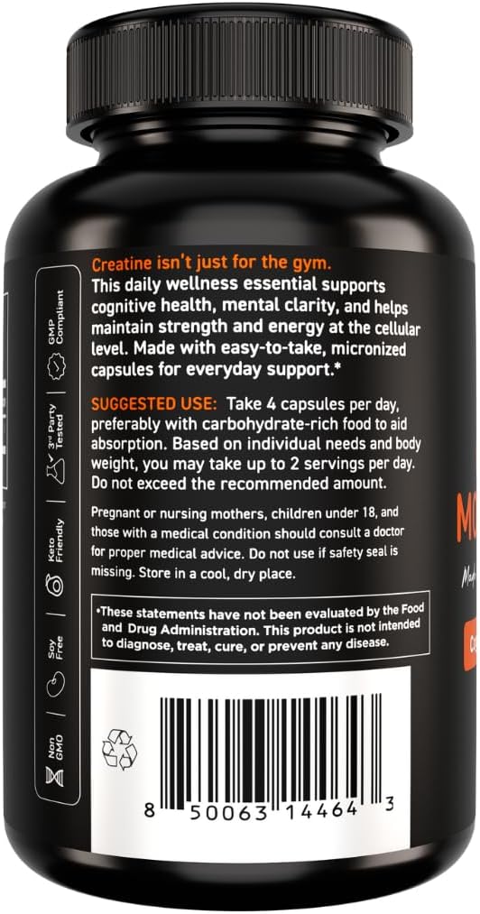 Vital Vitamins Multi Collagen + Creatine Monohydrate Capsules