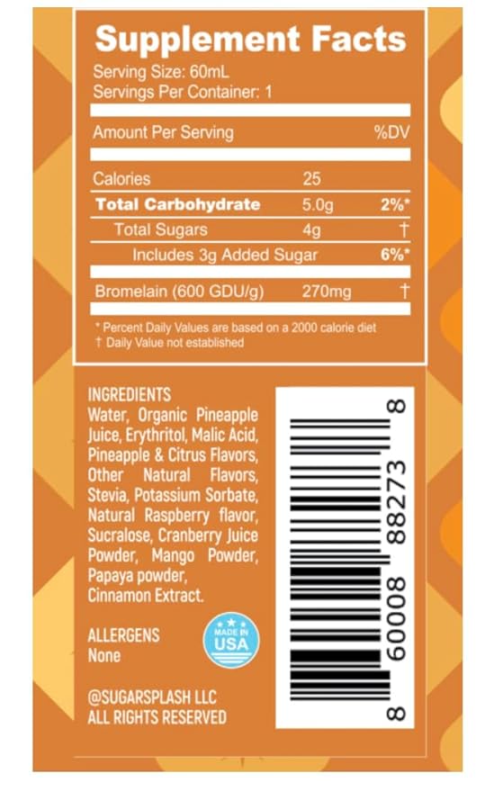 Sugar Splash Taste Sweeter Down There - 2 Taste Changing Tablets 2 9Pines Pineapple Shots &amp 1 DEEP Gag Suppressing Sucker Date Night Pack - Body Fluid Sweetener and Flavor Enhancer