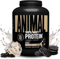 Animal 100% Whey Protein Powder – Whey Blend for Pre Workout or Post Workout Recovery Anytime Low Sugar Protein Boost Meal Replacement with BCAA Branched Chain Amino Acids – Cookies &amp Cream 4 l