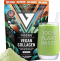 VEDGE Vegan Collagen Powder - Plant-Based Collagen Supplement for Hair Skin Nails Joint &amp Gut Health. Collagen Peptides