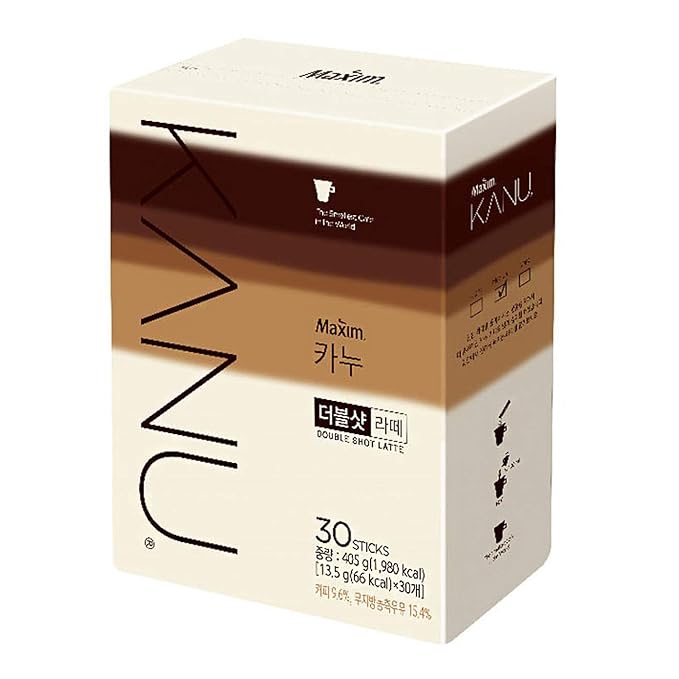 [KANU]Kanu Latte coffee (Double Shot Latte 30 Sticks)