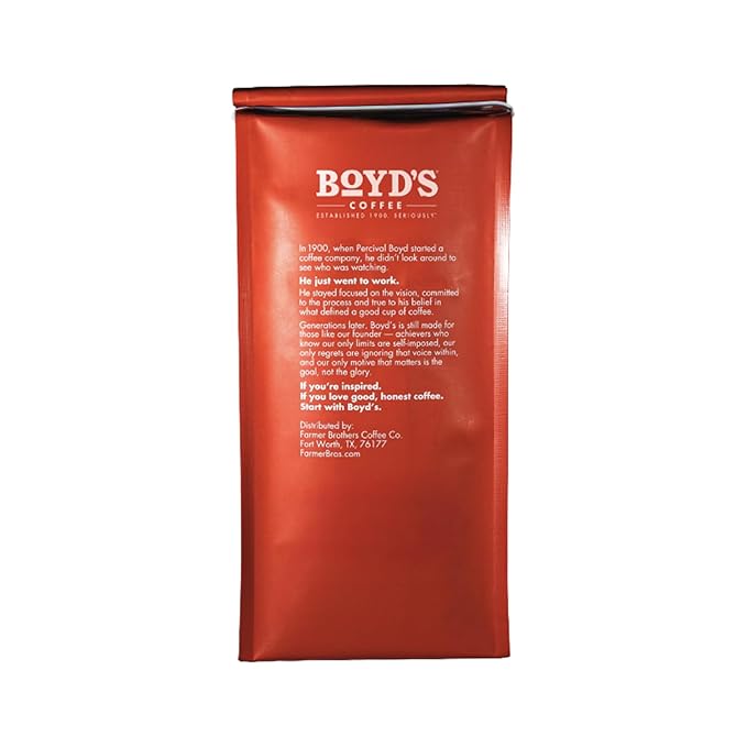 Boyds Coffee Good Morning Ground 12 Ounce (Pack of 6)