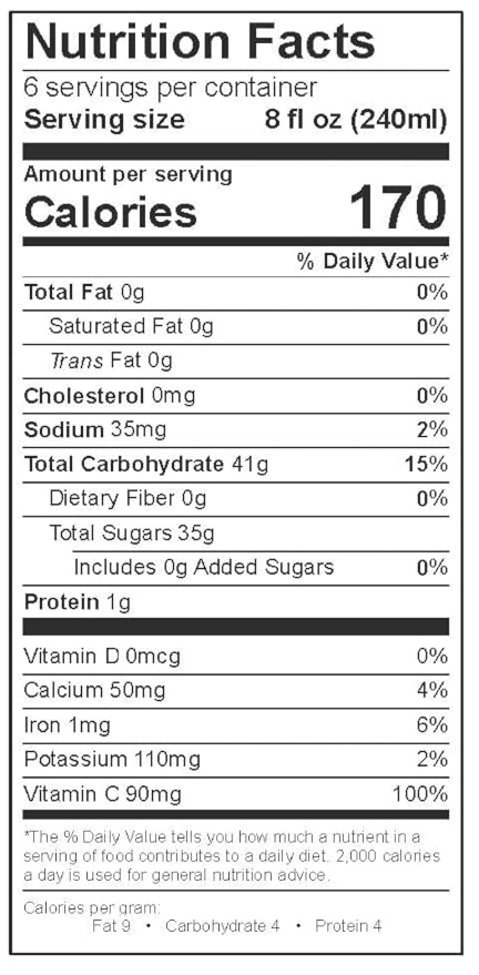 Orchard Splash 46oz Ready to Drink Juice (12 Aseptic Cartons per Case) (White Grape 100%)