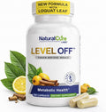 Natural Cure Labs Level Off Anti Spike Formula Glucose Supplement – Capsules for Metabolic Health Helps Moderate Glucose Spikes Vegan Non-GMO Gluten Free (120 Count (Pack of 1))