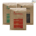 Bean Box Sampler - Roasted by Fundamental Company 3-Pack Freshly Ground Coffee Gourmet Coffee