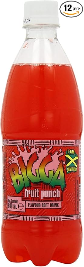 Bigga Soft Drink 500Ml In 2 Flavour Case Of 12 (Fruit Punch)