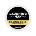 Laughing Man Colombia Huila Coffee Single-Serve K-Cups for Keurig Brewers 16 Count