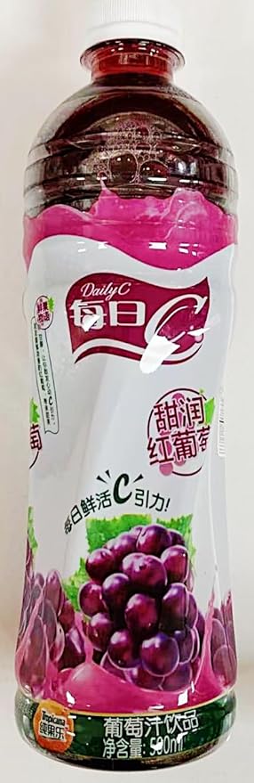 Grape Flavored Beverage 500ml 6 Bottles