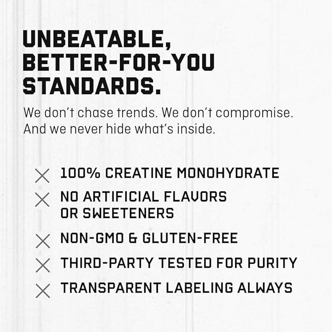 Jocko Fuel Creatine Stick Packs - Creatine Monohydrate Powder Travel Packs for Men &amp Women Supplement for Athletic Performance &amp Muscle Health 30 Servings 150g (Unflavored)