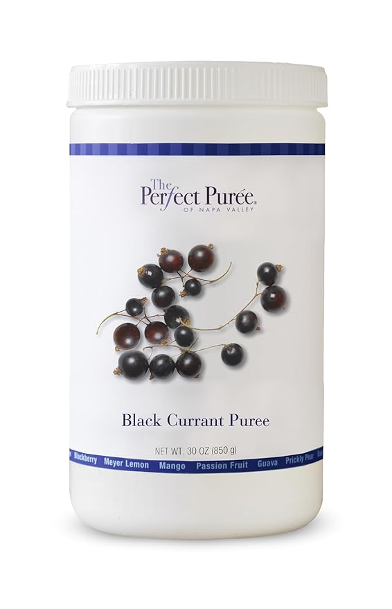 The Perfect Puree Black Currant Puree 6/30oz