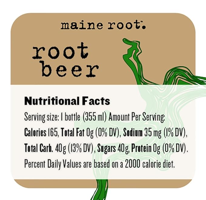 Maine Root - Root Beer - Handcrafted | Fair Trade | Organic Cane Sugar - 12 oz (6 Glass Bottles)