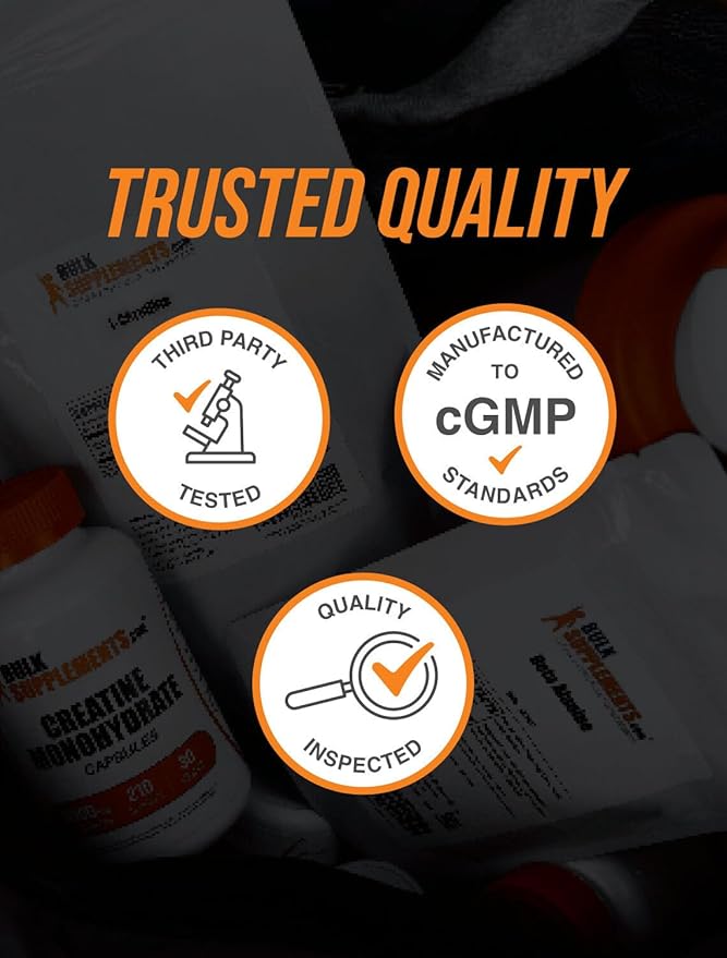 BulkSupplements.com Chicken Collagen Powder - Hydrolyzed Collagen Supplement for Hair Skin &amp Nails - Unflavored &amp Gluten Free 2.5g per Serving 250g (8.8 oz) (Pack of 1)