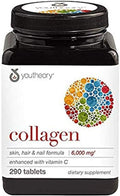 Youtheory Collagen - Type 1 and 2 and 3-290 Tablets